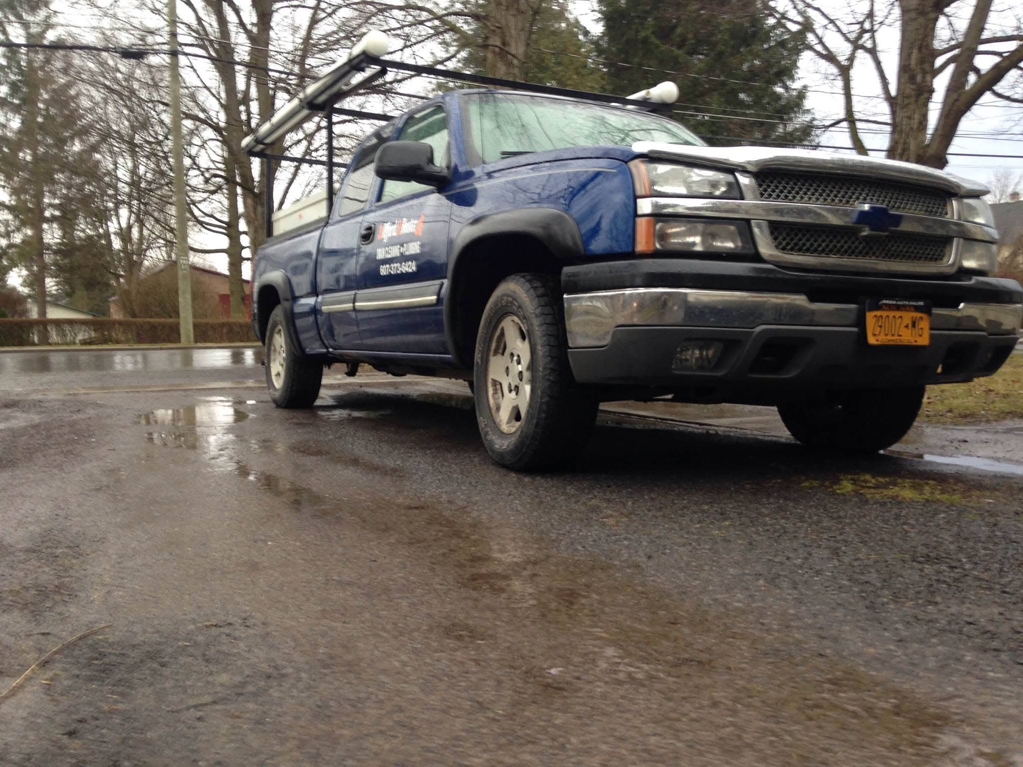 Afford-A-Rooter service truck
